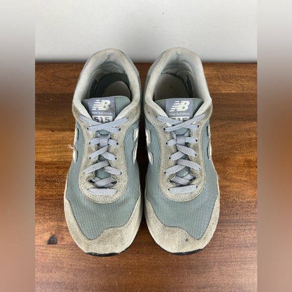 New Balance 515 Classics Grey Suede Mesh Sneakers ML515GRY Men's Size 8D. - Picture 8 of 14